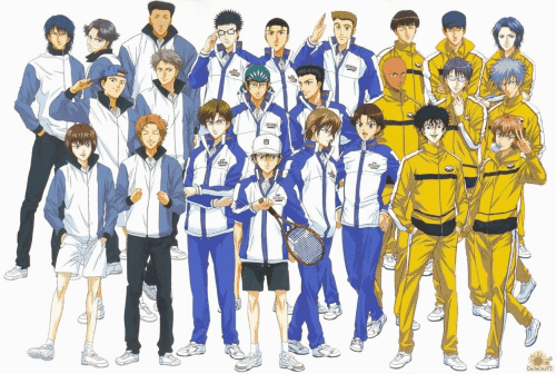 那些年我们追过的动漫《网球王子》你最喜欢哪个动漫人物?